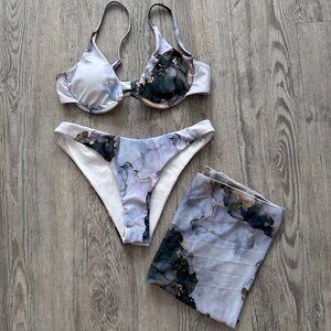 Bikini With Sarong - size small